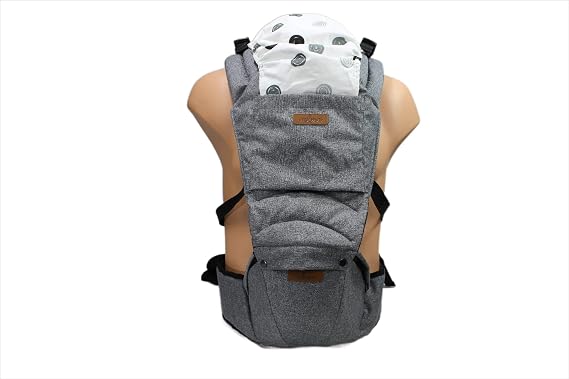 Loft Oturakli Kanguru Keten Grİ Bebek TaŞima Anne TaŞima