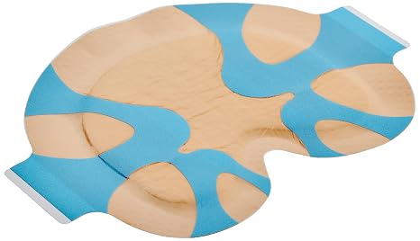 3MTM TegadermTM Silicone Foam Border Dressing, 90647, Sacral Small, 10 Bag/Carton, 4 Carton/Case