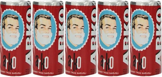 5 x Arko Shaving Soap