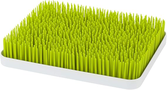 Boon Lawn Countertop Baby Bottle Drying Rack - Spring Green - 13.5x11x2.5