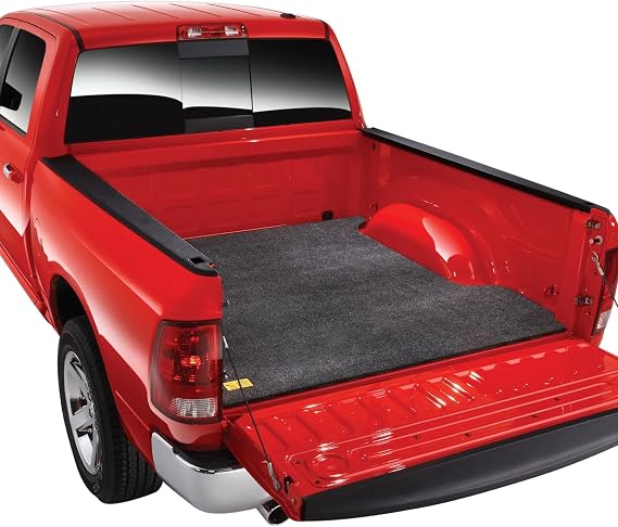 Bedrug Classic Bed Mat | 2005 - 2023 Toyota Tacoma (Models with Spray-In or No Bed Liner) 6' Bed (Tailgate Mat Sold Separately), Charcoal Grey | BMY05SBS