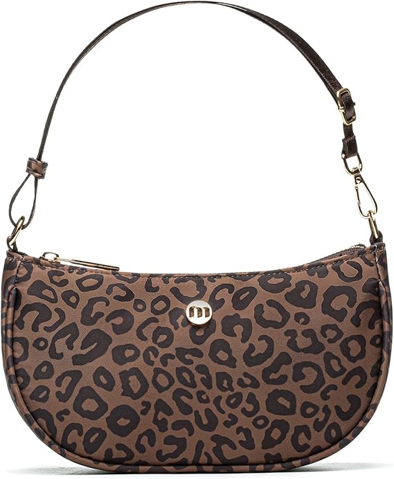 Shoulder Bag for Women Handbags with Adjustable Strap Underarm Purse Mini Clutch Purses Trendy Crescent Bags 1L
