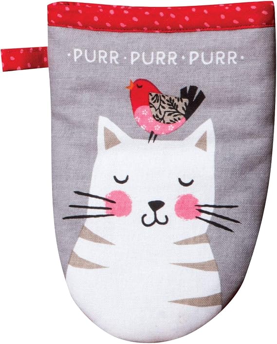 Kay Dee Designs Purr Grabber Oven Mitt, 5.5 x 7.5, Various