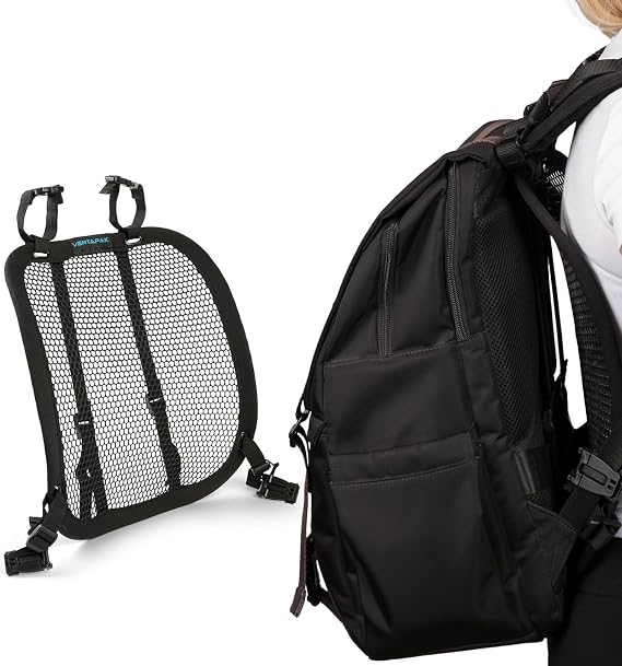 VentaPak Lightweight Ventilation Backpack Spacer - Smaller Vent Frame | Small Ventilation Frame Support for Hiking & Biking Backpacks Small Size 5'6" Torso or Under, Airflow & Reduced Sweat