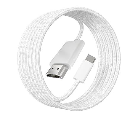 AIRSKY USB C to HDTV Cable 6.6FT, Type-C to HDTV 2.0 Braided Cord