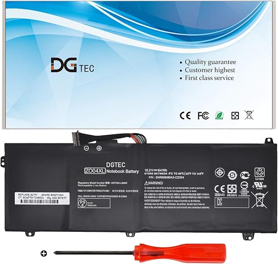 New ZO04XL Replacement Laptop Battery for HP Zbook Studio G3 G4 Mobile Workstation Series ZO04 ZO06 ZO06XL 808396-422 HSTNN-LB6W HSTNN-C88C HSN-C02C