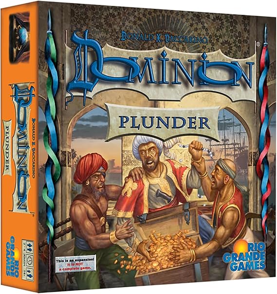Dominion: Plunder Expansion - Strateji Kartı Oyunu, Deniz Keşfi ve Dalma, Rio Grande Oyunları, 14 Yaş ve Üzeri için, 2-4 Oyuncu, 30 Dakika Çalma Süresi