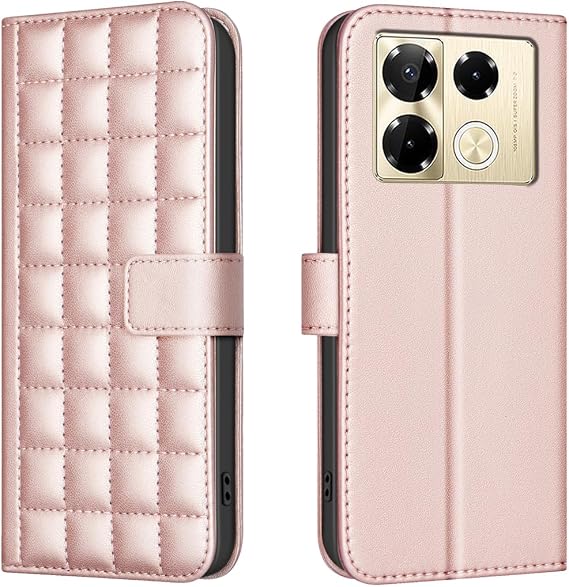 スマホケース 対応機種 for Infinix Note 40 Pro/Note 40 Pro Plus 5G リストストラップ財布カードスロットマグネット式開閉フリップスタンド FG6