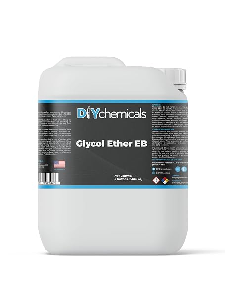 Glycol Ether EB - Used in Paint and Coatings, Hard-Surface Cleaners, Polishes, Solvents, Chemical Intermediates, Surfactants - Made in USA (5 Gallon)