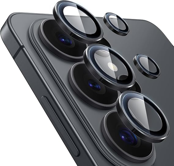 JETech Camera Lens Protector for Samsung Galaxy S26 Ultra, Black, 1 Set