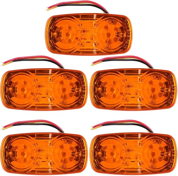 5x 12 Led Trailer Marker Light