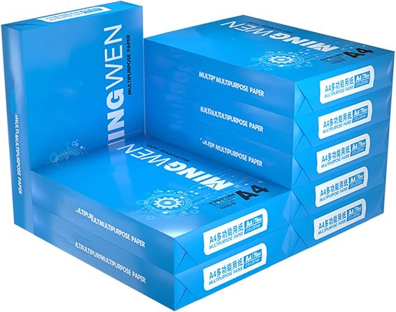 A4 Paper Printing Copy Paper 500 Sheets of Office Supplies Draft White Paper FCL 5 Packs