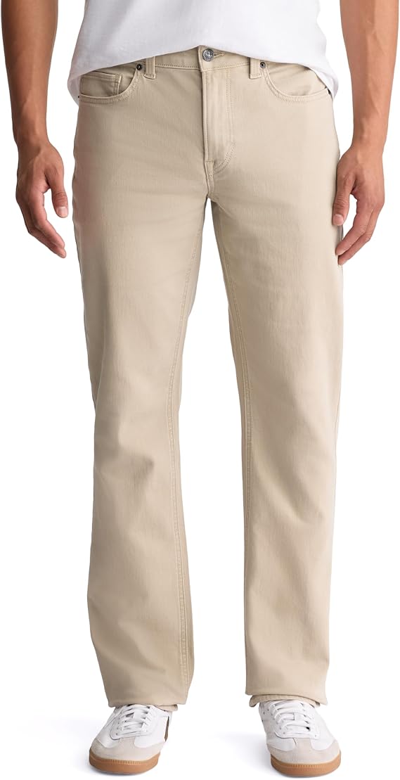 Buffalo David Bitton Men's Non-Denim Straight Six French Terry Knit Pants