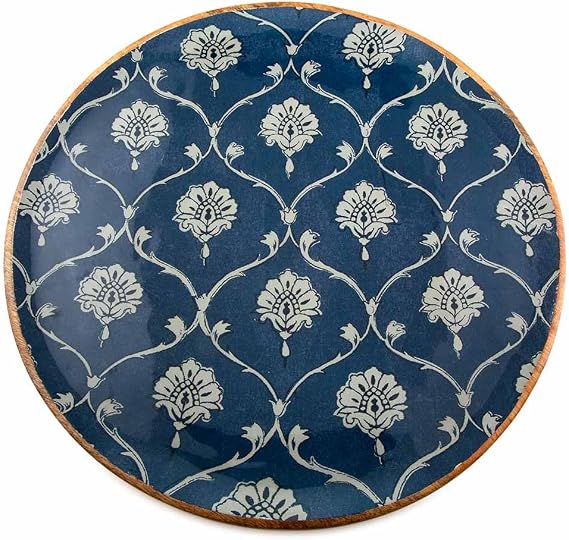 Jumbo Holza Yuvarlak Tepsi 38x38 cm