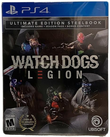 Watch Dogs: Legion Ultimate Steelbook Edition (Exclusive) PlayStation 4