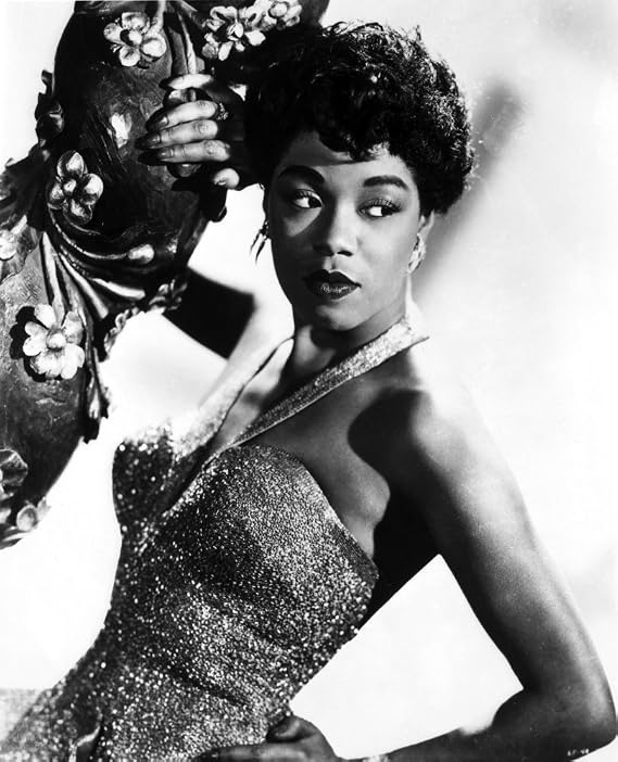 Sarah Vaughan wearing Gown Portrait Photo Print (8 x 10)