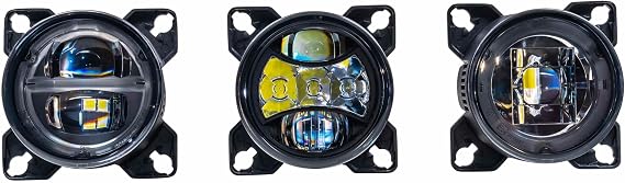 Morimoto Sealed3 LED Headlight Housing, Universal 90mm (LF800)