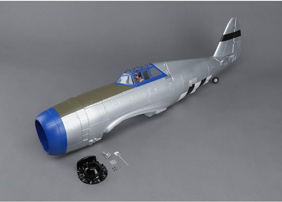 E-flite EFL8451 Painted Fuselage with hatch: P-47 1.2m