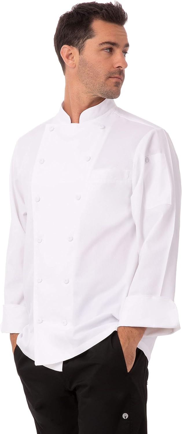 Chef Works Mens Cambridge Executive Chef Coat