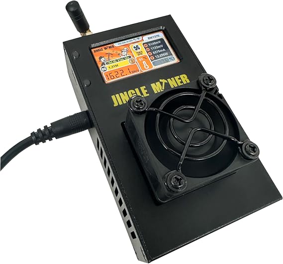in Stock New Jingle Miner BTC Solo Lite 19.17J/Gh 23W ASIC Miner BM1370 ASIC Chip Bitcoin Mining, Designed for Antminer S21 Pro