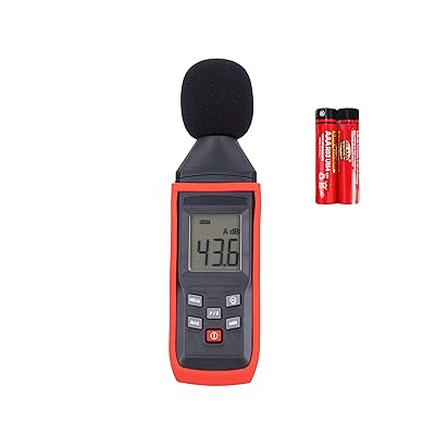 HFSR Sound Meter, Sound Level Meter, Noise Meter, Decibel Meter, Sound Analyzer, Range 30dB to 130dB with Backlight LCD Display, Data Hold, for Home, Office, School