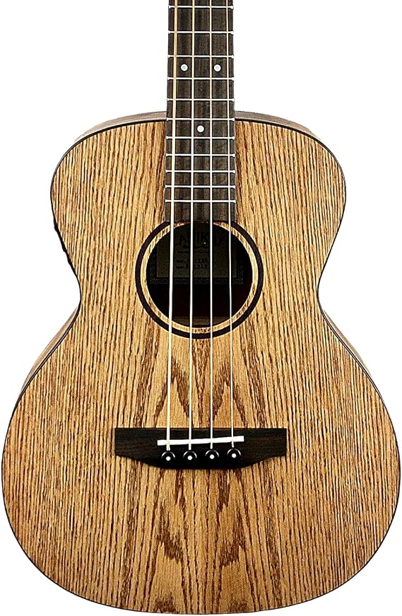 Lanikai OA-T 4 String Ukulele, Tenor Oak Ukulele, with Hidden Scarf Joint