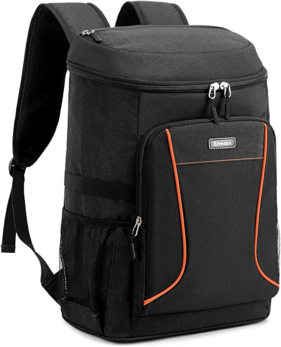 Estarer 35L Cool Bag Backpack Large Insulated Cooler Rucksack Leakproof Picninc Bag for 4 Persons,Men Women Lunch Bag for Outdoor Camping Beach
