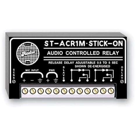 RDL ST-ACR1M Microphone-Level Controlled Relay
