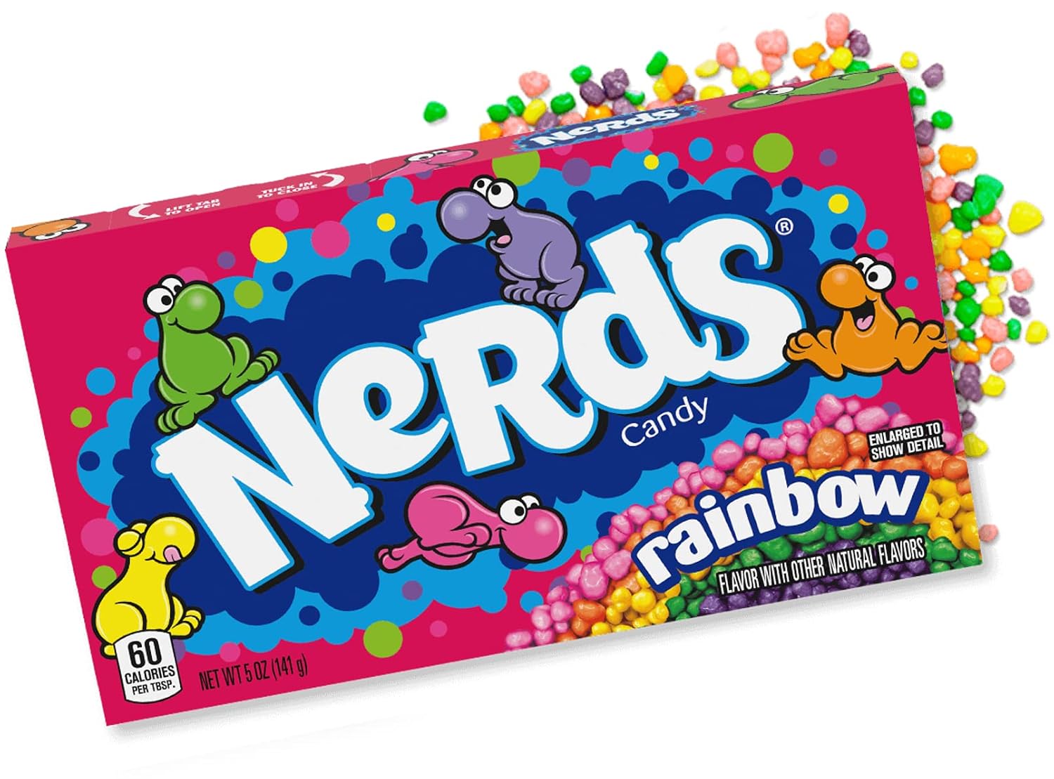 Wonka Rainbow Nerds Candy 5 oz