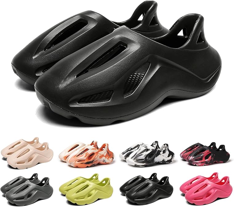 Foam Treadmill Sneakers Women's Men's Cloud Slide Pillow Sandals Athletic Shoes Non-slip Lightweight Walking Shoes Fashion Outdoor Indoor Summer Beach Sandals