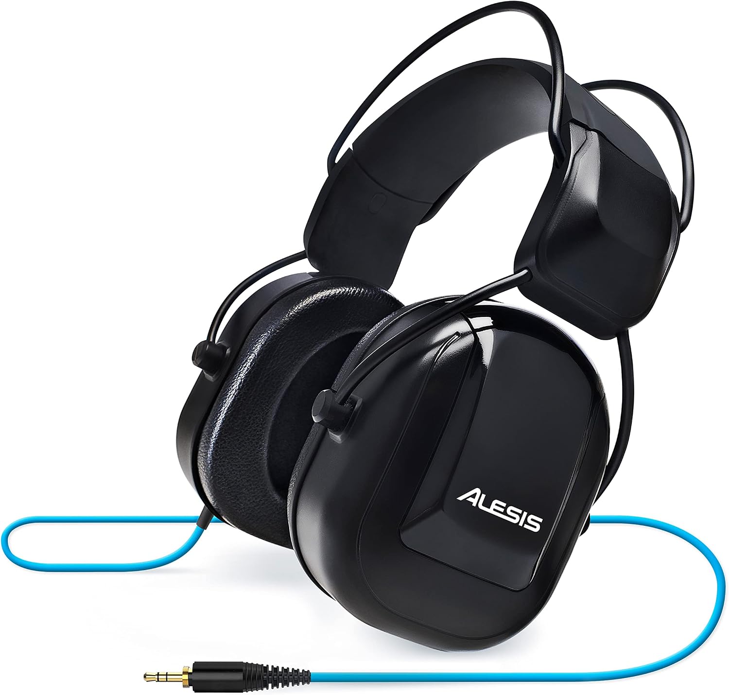 Alesis DRP100 - Over-Ear Reference Headphones Built for Professional Electronic Drum Monitoring and Superior Audio Isolation