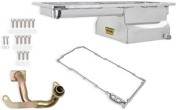 Weiand Front Sump Oil Pan Kit Gm Ls1/2/6 & Lq9