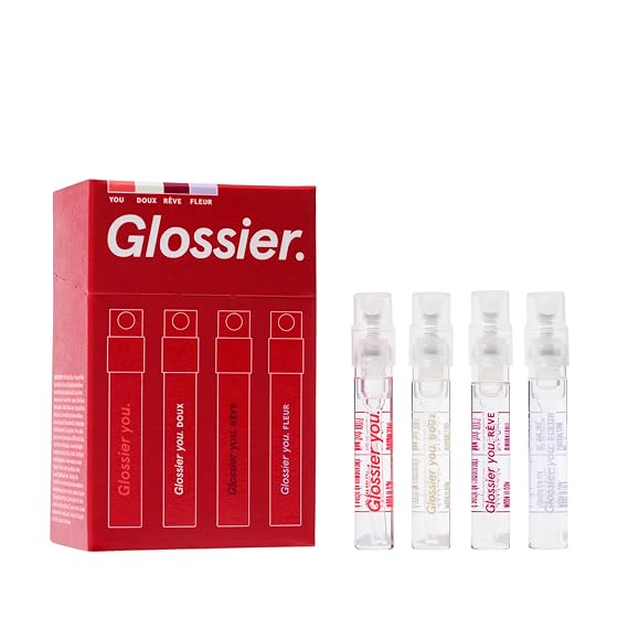 Glossier You Mini Wardrobe Fragrance Set, 4 x 1.5ml