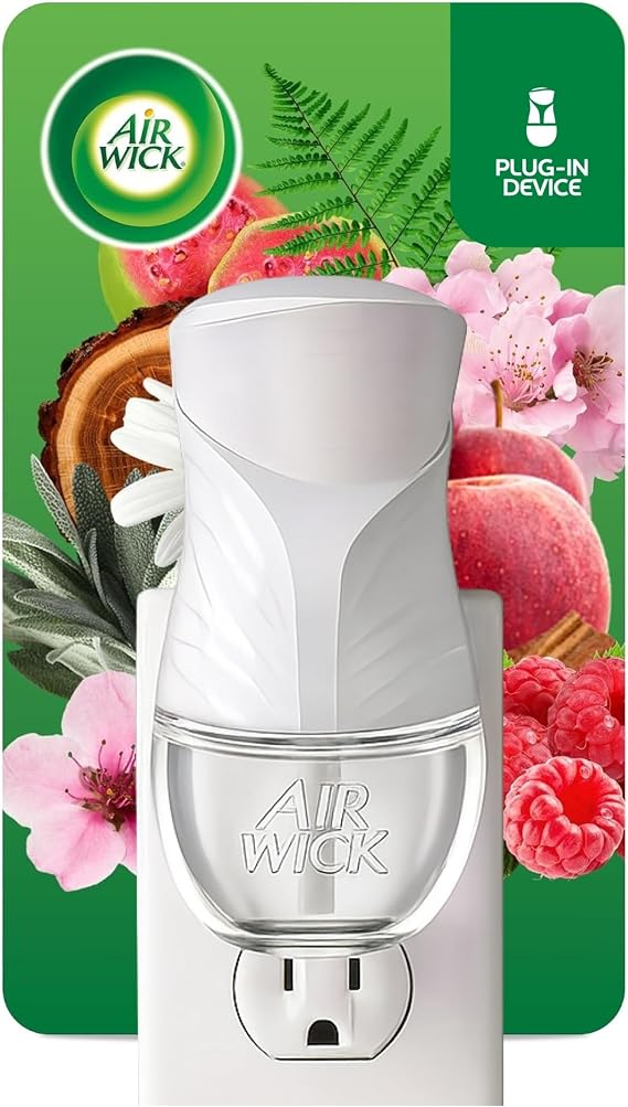 Air Wick Plug In Scented Oil Warmer, White Gadget,1 count