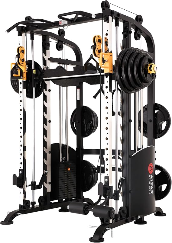 Altas Strength M810 Smith Machine Home Gym with Dual Weight Stacks
