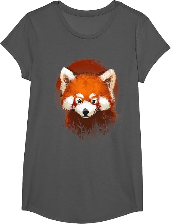 Cute Red Panda Sunset T-Shirt