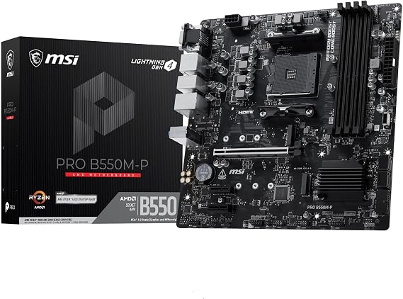 MSI PRO B550M-P Micro-ATX Motherboard MB7043