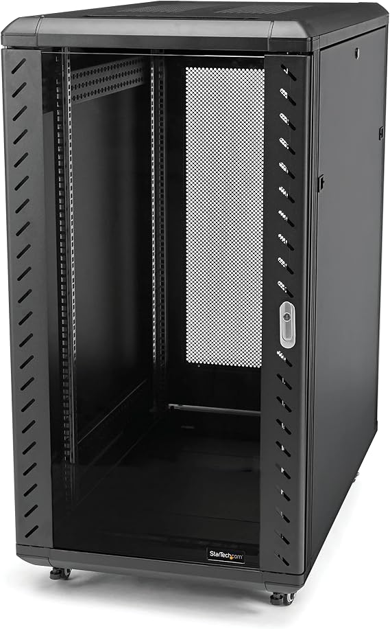 StarTech. com 4-post 18U server rack/cabinet 19 data rack/cabinet for IT