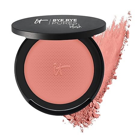 IT Cosmetics Bye Bye Pores Blush - Universal Blurring Blush for Mature Skin