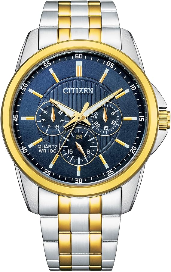 Citizen Quartz Mens Watch, Stainless Steel, Classic