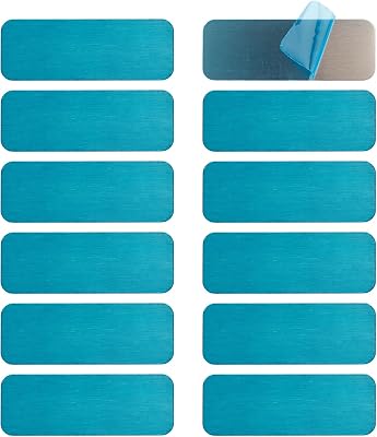 12 Pcs Under Cabinet Lights Magnetic stickys,Replacement Magnetic Strips with Adhesive Backing for Rechargeable Motion Sensor Lights Wireless Under Counter Light for Cabinet Lighting