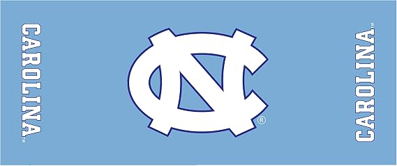 Collegiate Kwik-Covers Rectangle Plastic Table Covers, Bundle of 2 (University of North Carolina, 8')