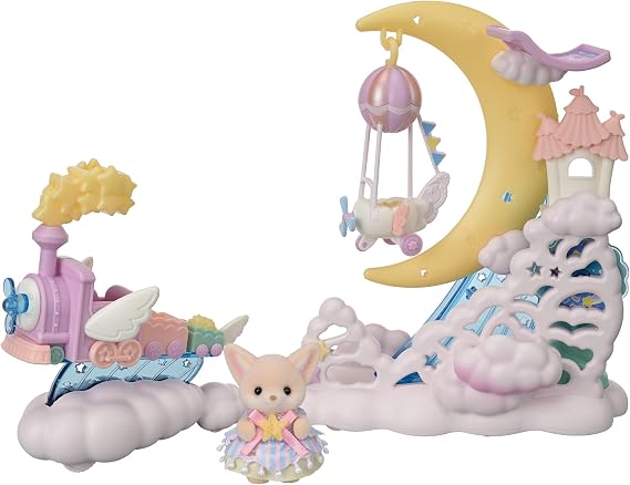 Calico Critters - Daydream Parade Playset - Calico Land Amusement Series | Lead a whimsical procession through the village - float-and-march fun with dreamy accessories for celebration scenes, Ages 3+