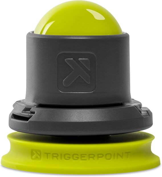 TRIGGERPOINT Mountable Massage Ball Wall-Mounted Muscle Relief Tool with Multi-Density EVA Foam, Customizable Pressure, Non-Friction Design, Compact for Targeted Relief at Home, Gym, or Travel