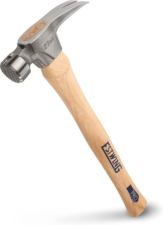 ESTWING Pro California Hammer, 23 oz Milled Face Hammer, MRW23LM
