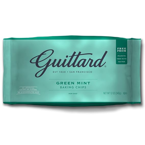 Guittard, Mint Chocolate Baking Chips, 12 Ounce