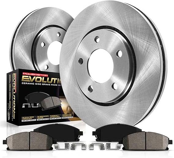 PowerStop Rear Brake Kit for Subaru Crosstrek 2016-22 |Forester 2014-18 |Impreza 2012-23 |XV Crosstrek 2013-15 - Z17 Ceramic Brake Pads & Disc Rotors Replacement, KOE6107