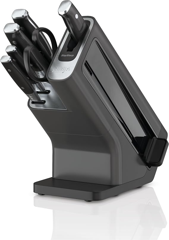 Ninja Foodi StaySharp K32006EU Stainless Steel Knife Block Set of 6