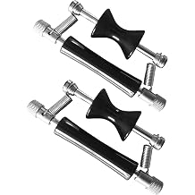2 Pack Guitar Rolling Capo, Stainless Steel & Rubber, Adjustable, for Acoustic & Electric Guitar, Ukulele, Mandolin, Banjo