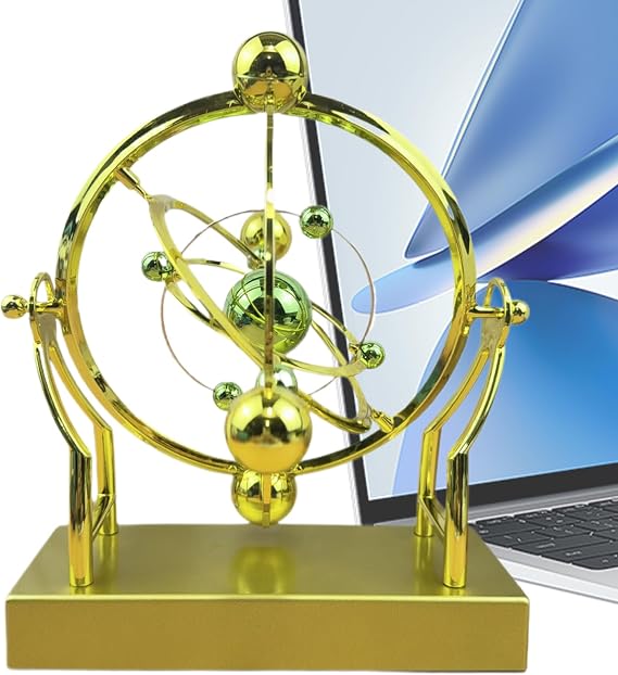 Perpetual Motion Machine,Physics Mechanics Science Perpetual Motion Toy | Physics Mechanics Art Craft Educational Science Gadgets Home Decor for Shelf Birthday Adults